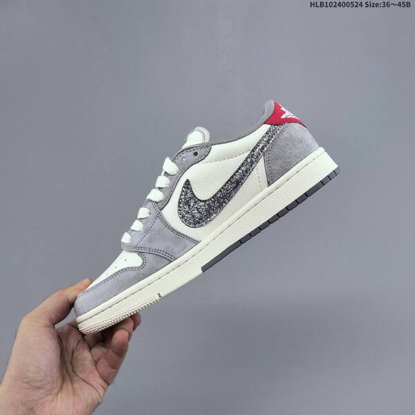 Jordan Air Jordan 1 Low x Travis Scott Sail/Grey/Black/Red EU 36-45 casual