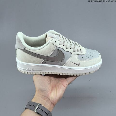 Nike Air Force 1 07 Low White Silver Clear EU 36-45 Sneaker - Unisex (BS-59919)