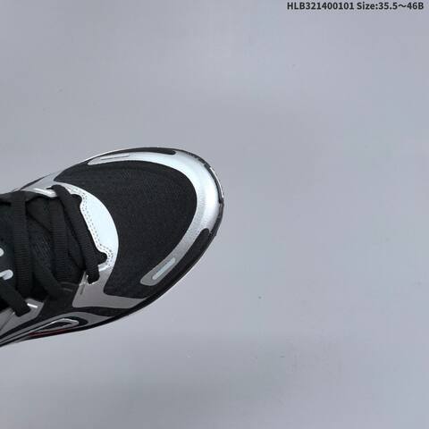Nike Vomero Plus ReactX Air Zoom Black Silver White Red EU 35 5-46 Running Shoe - Unisex (BS-62281)