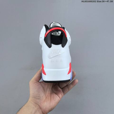 Air Jordan 6 Retro Infrared White AIR JORDAN 6 Aj6 Lifestyle (BS-66725)