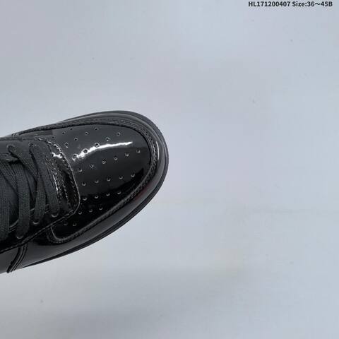 Nike Air Force 1 07 Gloss Black Black EU 36-45 Sneaker - Unisex (BS-60912)