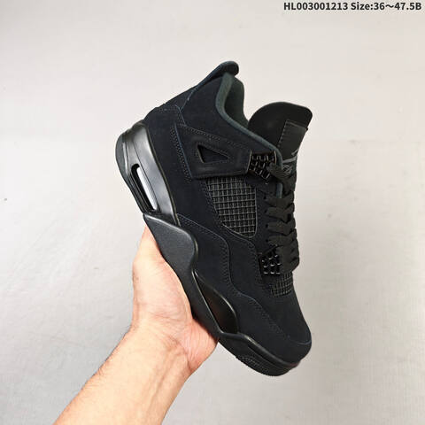 Air Jordan 4 Retro Black Cat AIR JORDAN 4 Aj4 Lifestyle (BS-67461)