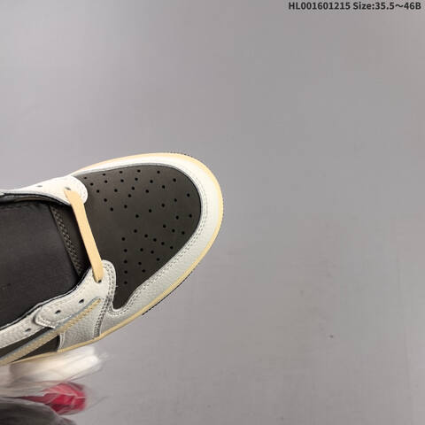 Travis Scott x Air Jordan 1 Low Reverse Mocha 3 0 AIR JORDAN 1 Aj1 Lifestyle (BS-67428)