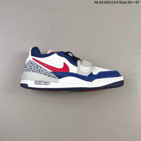 Air Jordan Legacy 312 Low White Blue Red AJ312 Lifestyle (BS-67814)