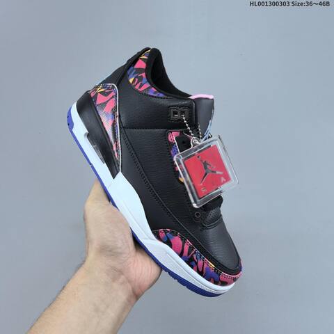 Air Jordan 3 Retro AIR JORDAN 3 Aj3 Lifestyle (BS-66624)