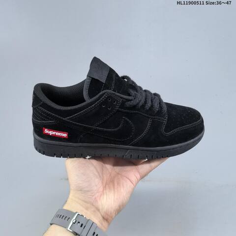 Nike SB Zoom Dunk Low White Dark Brown Khaki Grey Black EU 36-47 Skate Shoe - Unisex (BS-60403)