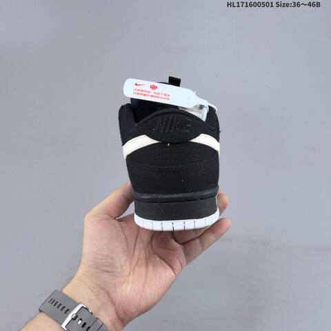 Nike Dunk SB Low Black Pale Pink White Yellow EU 36-46 Skate Shoe - Unisex (BS-60545)