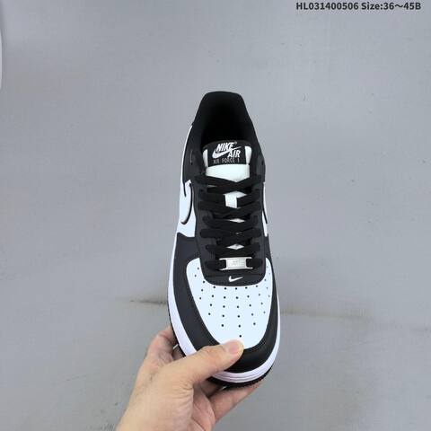 Nike Air Force 1 07 LV8 DV0788-001 Black White EU 36-45 Sneaker - Unisex (BS-60468)