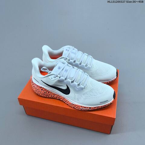 Nike Air Zoom Pegasus 41 White Black Teal Volt EU 36-45 Running Shoe - Unisex (BS-61100)