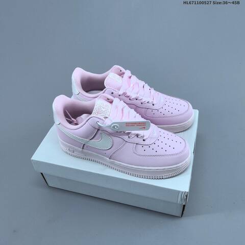 Nike Air Force 1 07 Light Beige Cream White EU 36-45 Sneaker - Unisex (BS-60087)