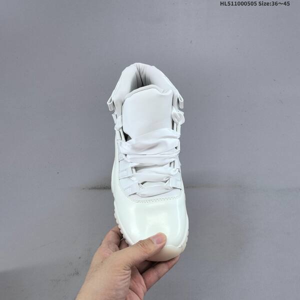Jordan Air Jordan 11 Retro Sail / White / Cream 36~45 basketball