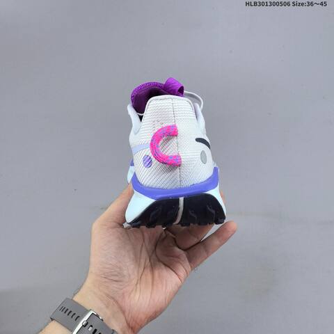 Nike Reactx Pegasus Trail 5 DV3865 White Purple Black Pink EU 36-45 Trail Shoe - Unisex (BS-60473)