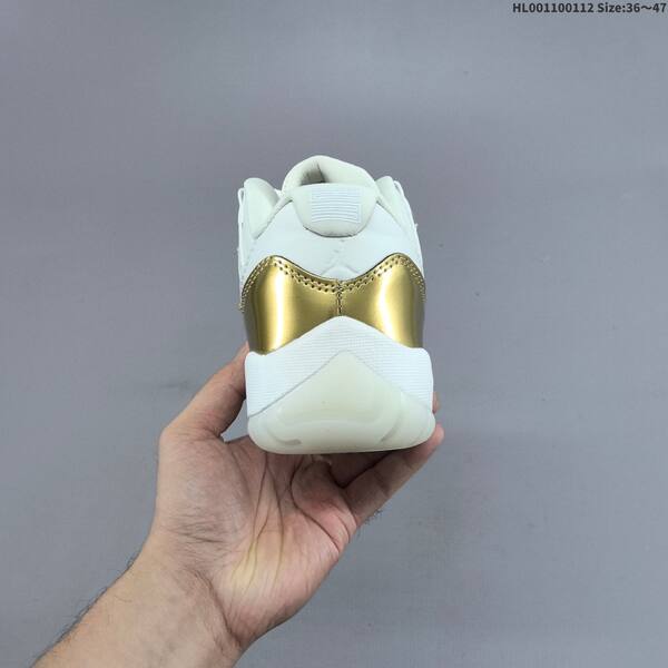 Jordan Air Jordan 11 Retro Low white metallic gold 36 47 basketball lifestyle