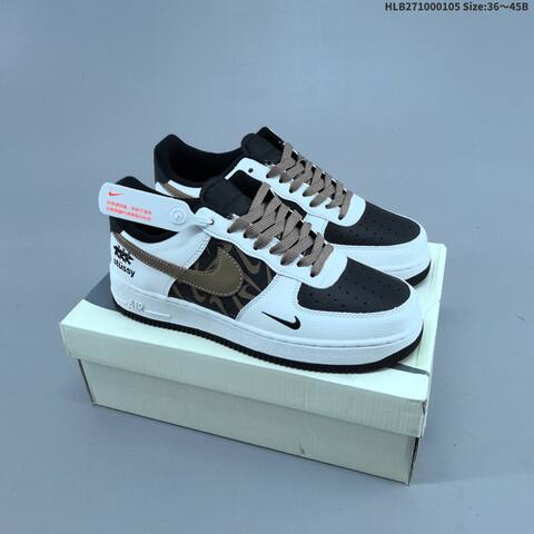 Nike Air Force 1 07 Blue White Black EU 36-45 Sneaker - Unisex (BS-62215)