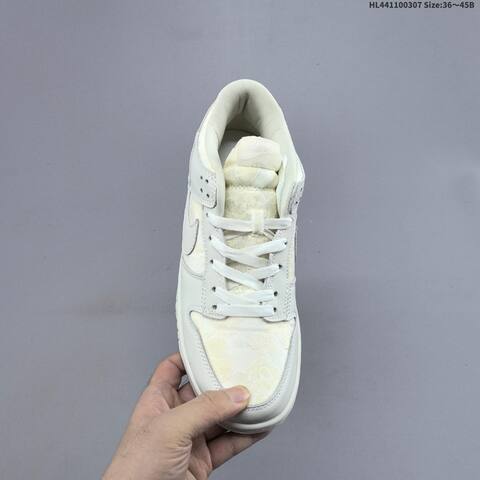 Nike SB Dunk Low Pro Light Beige Off White Cream EU 36-45 Skate Shoe - Unisex (BS-61445)