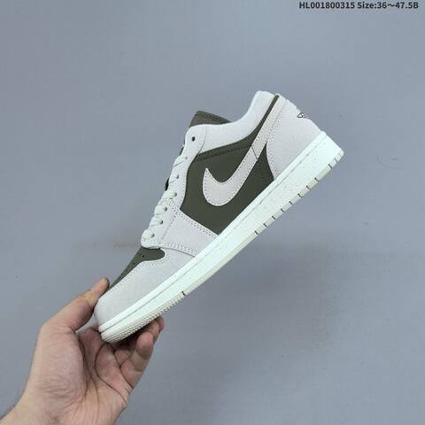 Air Jordan 1 Low Elephant SE AIR JORDAN 1 Aj1 Lifestyle (BS-66530)