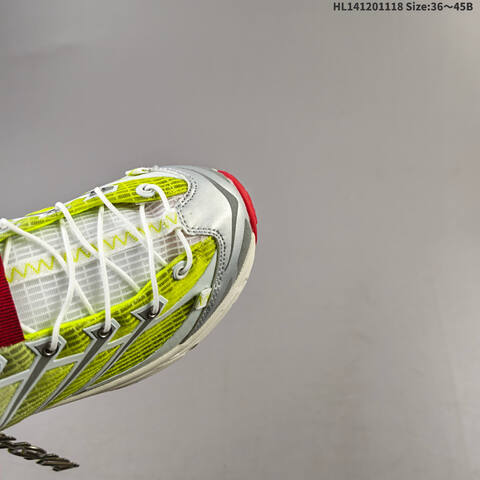 HOKA ONE ONE Mafate Three 2 White Silver Neon Yellow Red EU 36-45 Trail Shoe Trail Running Sneakers - Unisex (BS-69473)