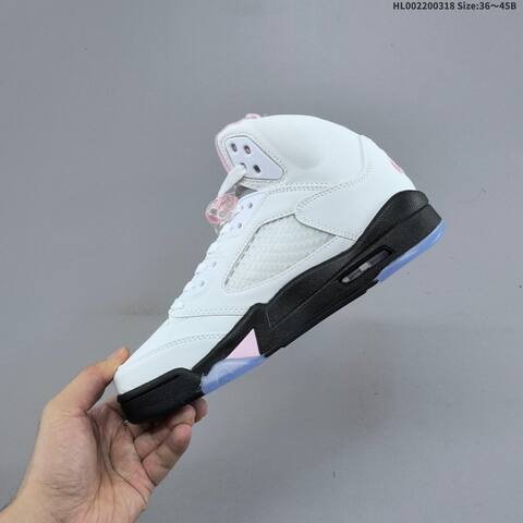 Air Jordan 5 Retro Medium Soft Pink AIR JORDAN 5 Aj5 Lifestyle (BS-66509)