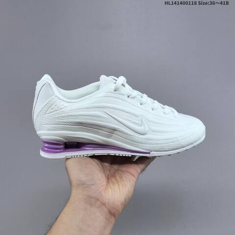 Nike Shox Z HQ7540-101 White Purple Pink EU 36-41 Sneaker - Unisex (BS-61912)
