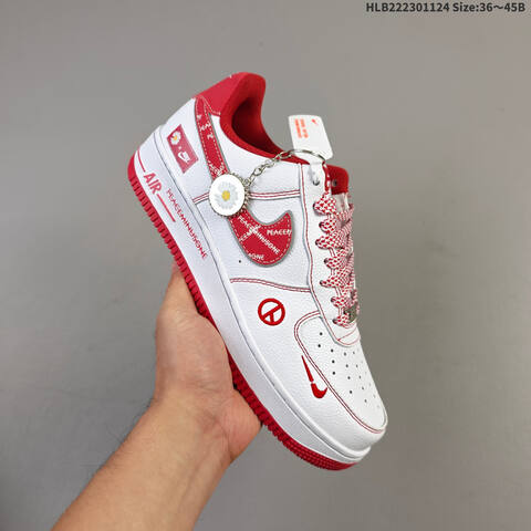 Nike Air Force1 07 Low Off White Lifestyle (BS-63147)