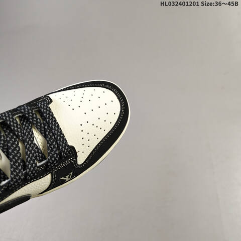 Nike SB Dunk Low Retro DIY Off White Black Red EU 36-45 Skate Shoe - Unisex (BS-62921)