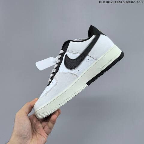 Nike Air Force 1 07 White Navy Maroon EU 36-45 Sneaker - Unisex (BS-62502)
