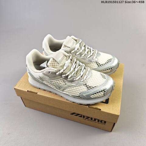 Mizuno Wave Rider 10 Olive Green Beige Neon Green EU 36-45 Running Shoe Running Sneakers - Unisex (BS-69852)