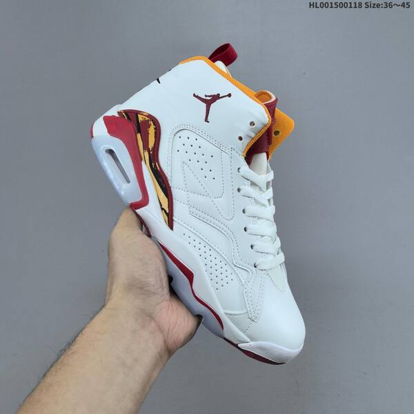 Jordan Air Jordan MVP 678 white olive green red orange 36 45 basketball lifestyle