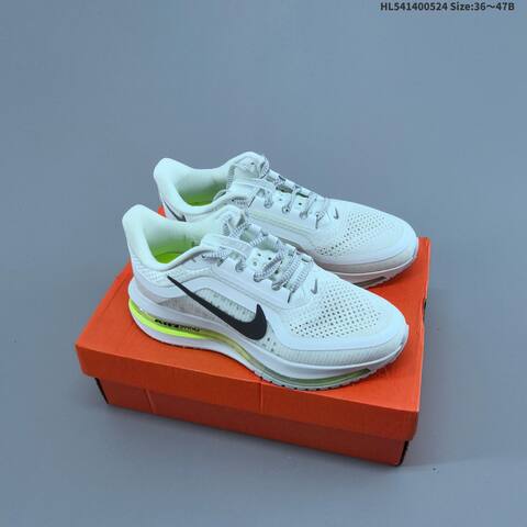 Nike Pegasus Premium Airscape Black White Volt EU 36-47 Running Shoe - Unisex (BS-60157)