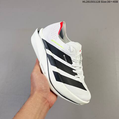 Adidas Adizero Adios Pro Evo 1 White Black Red Neon Green EU 36-45 Running Shoe - Unisex (BS-65412)
