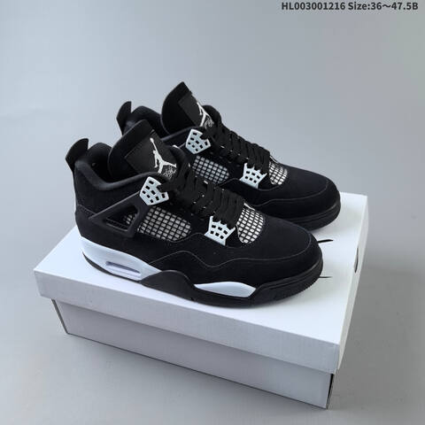 Air Jordan 4 Retro White Thunder AIR JORDAN 4 Aj4 Lifestyle (BS-67416)