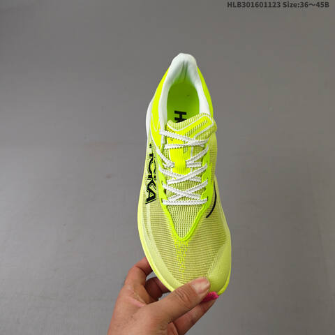 HOKA ONE ONE Other HOKA ONE PEBA Hoka One On Premium Replica High-end Men s And Women s Fashion Sports Running And Basketball Shoes Up To 95 Off Retail During The Current Promotion Neon Yellow White Pink Black EU 36-45 Running Shoe Running Sneakers (BS-69450)