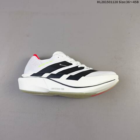 Adidas Adizero Adios Pro Evo 1 White Black Red Neon Green EU 36-45 Running Shoe - Unisex (BS-65412)