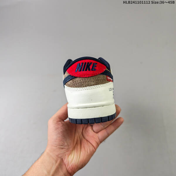Nike SB Dunk Low Retro DIY off white navy brown red EU 36-45 skate shoe