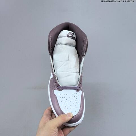 Air Jordan 1 High OG Mauve AIR JORDAN 1 Aj1 Lifestyle (BS-66655)