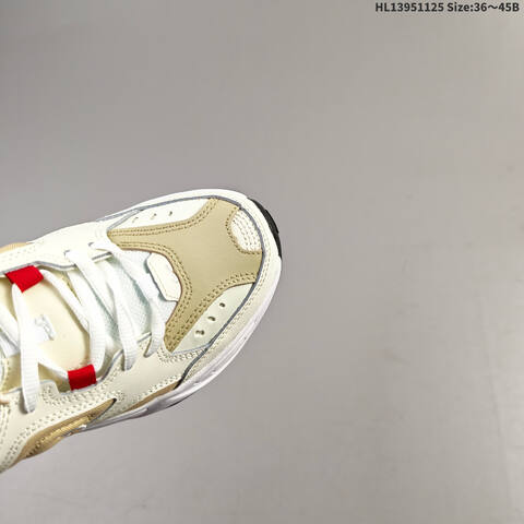 Nike M2K Tekno White Beige Gold Red EU 36-45 Sneaker - Unisex (BS-63090)
