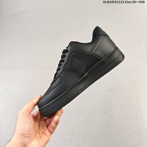 Nike Air Force 1 07 All Black EU 36-45 Sneaker - Unisex (BS-63192)