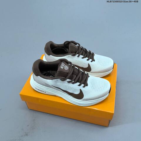 Nike Zoom X White Brown Off White Black EU 36-45 Running Shoe - Unisex (BS-60255)