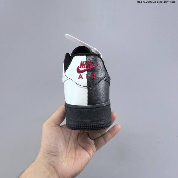 Nike Air Force 1 07 red black EU 36-45 sneaker