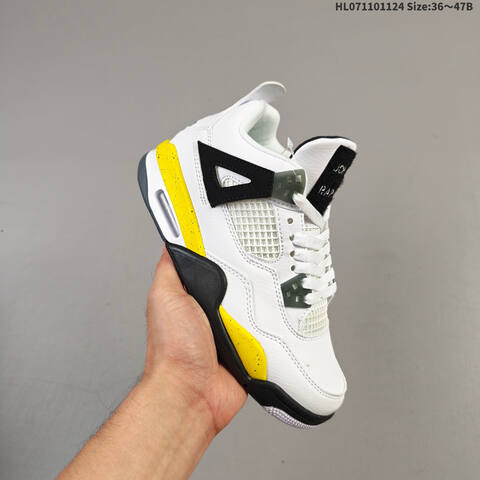 Air Jordan 4 Retro Tour Yellow Replica AIR JORDAN 4 Aj4 Lifestyle (BS-67698)