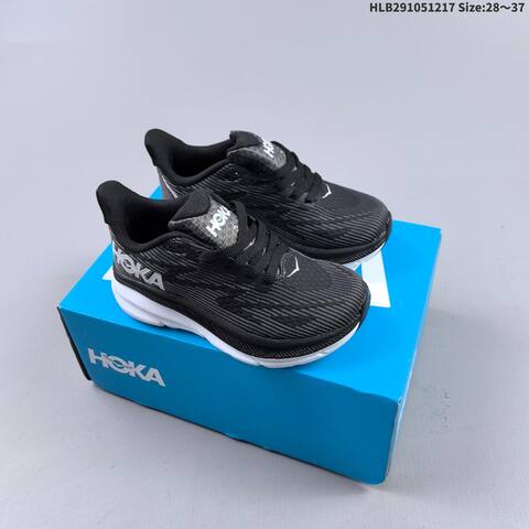 HOKA Clifton 9 Light Blue Pink Orange White Red EU 28-37 Running Shoe Running Sneakers - Women's (BS-69429)