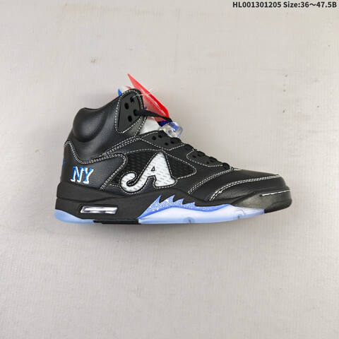 Awake NY x Air Jordan 5 Retro Racer Blue AIR JORDAN 5 Aj5 5 Awake N Lifestyle (BS-67519)
