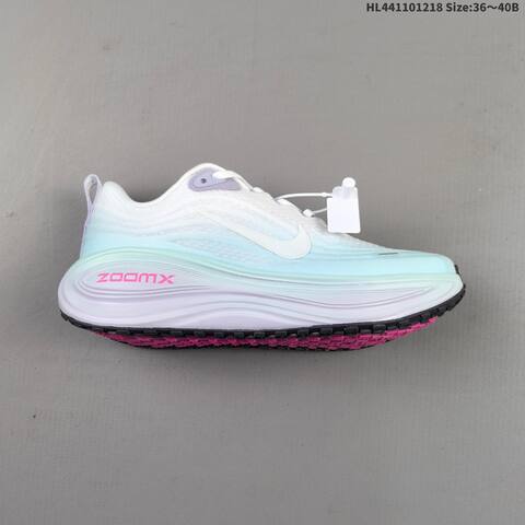 Nike Air Zoom Vomero PLUS White Light Blue Purple Pink EU 36-40 Running Shoe - Unisex (BS-62587)