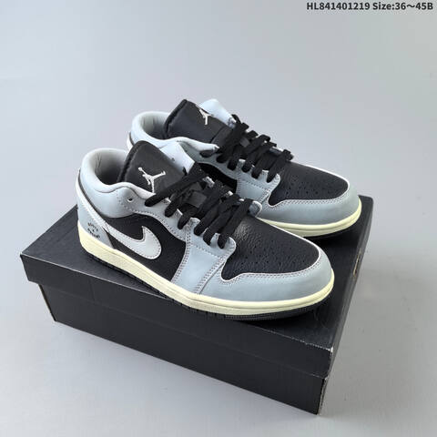 Air Jordan 1 Low Light Smoke Grey AIR JORDAN 1 Aj1 Lifestyle (BS-67363)