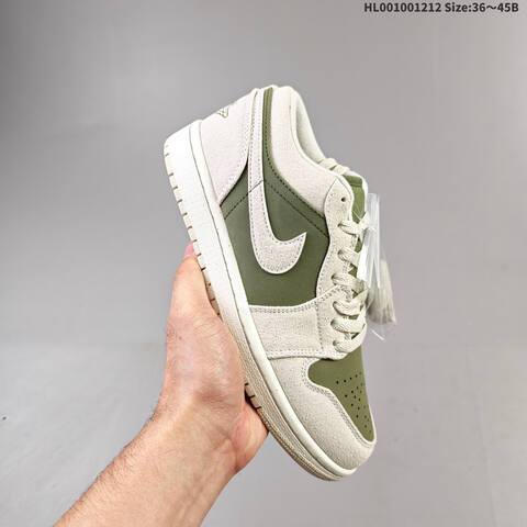 Air Jordan 1 Low Wolf Grey Dior AIR JORDAN 1 Aj1 Lifestyle (BS-67475)