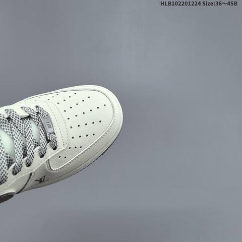 Nike Air Force 1 07 Low Off White Dark Grey EU 36-45 Sneaker - Unisex (BS-62491)