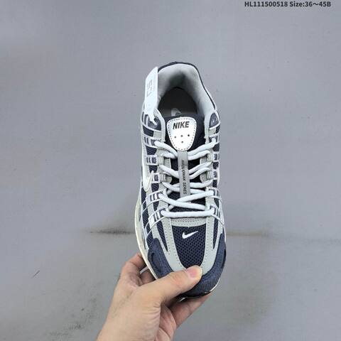 Nike P-6000 Navy Silver White Cream EU 36-45 Running Shoe - Unisex (BS-60279)