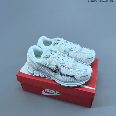 Nike Zoom Vomero 5 Light Grey Dark Grey Cream Black EU 36-45 Running Shoe - Unisex (BS-61772)
