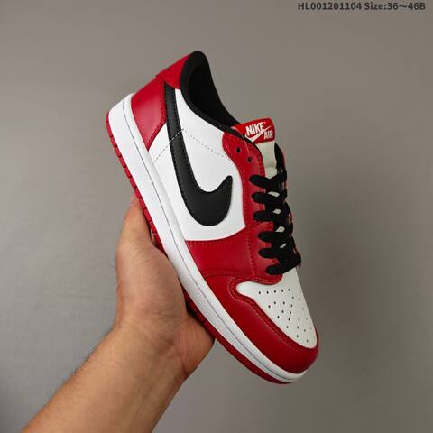 Air Jordan 1 Low OG Black Muslin Varsity Red Replica AIR JORDAN 1 Aj1 Lifestyle (BS-67845)
