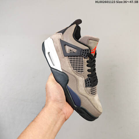 Air Jordan 4 Retro Taupe Haze TS AIR JORDAN 4 Aj4 Lifestyle (BS-67708)